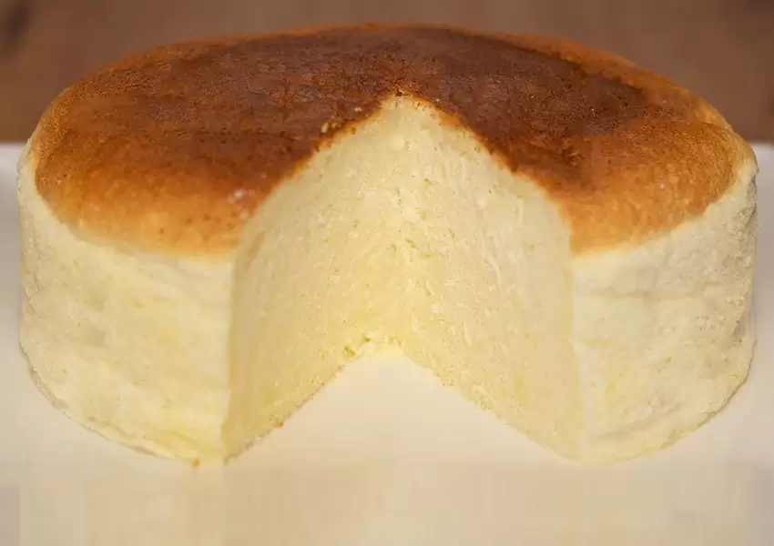 Tarta japonesa de queso