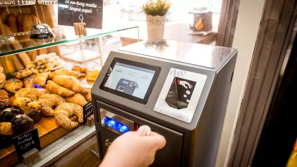 máquina cobro automático